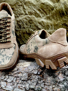 Тактические кроссовки весна/лето, Армейские кроссовки, пиксель облегченные, цвет песочный, размер 46 (105007-46) - изображение 5