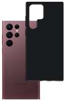Etui 3MK Matt Case do Samsung Galaxy S23 Ultra S918 Czarny mat (3M004404) - obraz 1