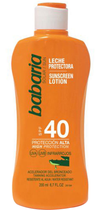 Balsam do opalania Babaria Sunscreen Lotion With Aloe Vera SPF40 200 ml (8410412000482)