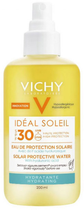 Сонцезахисний спрей Vichy Ideal Soleil Solar Protective Water Hydrating SPF30 Spray 200 мл (3337875585187) - зображення 1