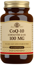 Kompleks witamin i minerałów Solgar Koenzym Q-10 100 mg 30 kapsułek (33984009479) - obraz 1