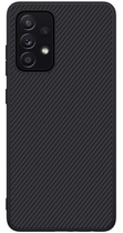 Панель Nillkin Synthetic Fiber для Samsung Galaxy A52 Black (NN-SF-A52/BK) - зображення 1
