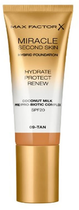 Podkład matujący Max Factor Miracle Second Skin SPF20 9 Tan 30 ml (3614229764826) - obraz 1