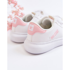 Дитячі кросівки для дівчинки Big Star JJ374068 34 Біло-рожеві (5900714504557) - зображення 4