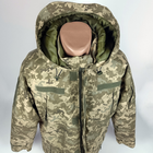 Бушлат утеплений Тканина Саржа з ​​капюшоном Куртка зима Піксель Розмір 52-54 - зображення 5