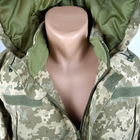 Бушлат утеплений Тканина Саржа з ​​капюшоном Куртка зима Піксель Розмір 56-58 - зображення 7