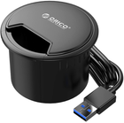 USB-хаб Orico 4 х USB-A 3.1 5 Gbps (DESK-4U-BK-BP) - зображення 4