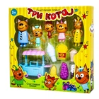 Игровой набор с фигурками "Три кота". Multicolor (N73-2)