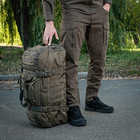 Сумка-рюкзак тактична M-Tac Hammer Ranger Green (похідна військова рибалка полювання) - зображення 6