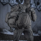 Сумка-рюкзак тактична M-Tac Hammer Black (похідна, військова, риболовля, полювання) - зображення 7