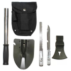 Многофункциональный набор 5 в 1 (лопата, нож, пила, топор, молоток) MFH Германия - изображение 1