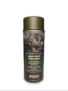 Военная аэрозольная матовая краска FOSCO olive drab - изображение 1