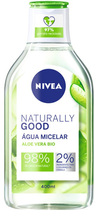 Płyn micelarny Nivea Naturally Good Micellar Water 400 ml (4005900768070) - obraz 1