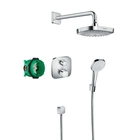 Душевая система с термостатом скрытого монтажа HANSGROHE CROMA SELECT E 27294000