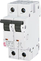Автоматичний вимикач ETIMAT 10 DC 2p C 40A (6 kA) ETI (2138720)