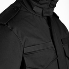 Куртка тактическая Brotherhood M65 черный демисезонная с пропиткой 52-54/182-188 - изображение 5