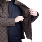 Куртка подстежка-утеплитель UTJ 3.0 Brotherhood коричневая 50 - изображение 5