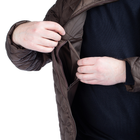 Куртка подстежка-утеплитель UTJ 3.0 Brotherhood коричневая 50 - изображение 6