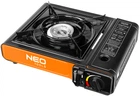 Плита туристическая NEO Tools под газовые баллоны-картриджи 2.1 кВт 150г/ч кейс 1.27 кг (5907558465372)