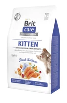 Сухой корм для котят Brit Care Cat GF Kitten Gentle Digestion Strong Immunity с лососем