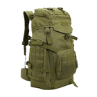Тактичний рюкзак Eagle штурмовий 50л 57х33х28 см Olive Green - зображення 1