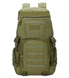 Військовий тактичний рюкзак M15 50л Olive Green з системою Molle 50х27х22 см - зображення 2