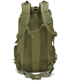 Військовий тактичний рюкзак M15 50л Olive Green з системою Molle 50х27х22 см - зображення 4