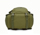 Військовий тактичний рюкзак M15 50л Olive Green з системою Molle 50х27х22 см - зображення 5