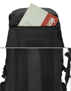 Военный тактический рюкзак M15 50л Black с системой Molle 50х27х22 см - изображение 9