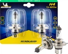 Автолампа двоблочна Michelin H4 12V 60/55W P43T Long Life 130% (W32286) (шт.)