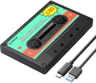 Зовнішня кишеня Orico SATA 2.5" USB-C 6Gbps kaseta (2580C3-V1-BK-EP) - зображення 1