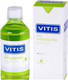 Płyn do płukania ust osób noszących aparaty ortodontyczne Vitis Orthodontic Mouthwash 500 ml (8427426008441)