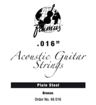 Струна для акустичної гітари Framus 48016 Bronze - Acoustic Guitar Single String, .016