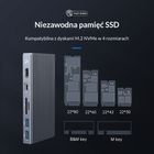 Док-станція Orico 9w1 z obudową M.2 SSD NVMe (CDH-9N-GY-BP) - зображення 7