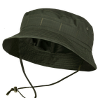 Панама тактическая универсальная маскировочный головной убор для спецслужб 57 Олива (OR.M_535) - изображение 1