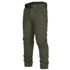 Штани тактичні чоловічі зносостійкі похідні штани для силових структур KOMBAT XXXL Олива (OR.M_3752) - зображення 5