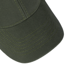 Бейсболка тактична універсальна кепка для спецслужб KOMBAT 5822 Олива (OR.M_616) - зображення 5