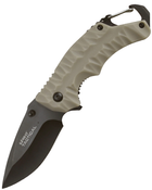 Нож тактический надежный раскладной нож для охраны и спецслужб KOMBAT UK kb-lgsse985-coy койот (OR.M_438) - изображение 1