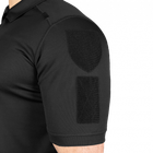Поло футболка тактична польова повсякденна футболка для силових структур XL Чорний (OR.M_1016) - зображення 5