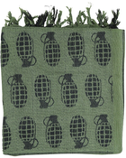 Арфатка шемаг тактична польовий шарф бавовняний KOMBAT 110x115см оливковий (OR.M_198) - зображення 1