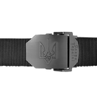 Ремінь тактичний розвантажувальний офіцерський портупея швидкозмінна 125см 5902 Чорний (OR.M_448) - зображення 4
