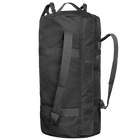 Баул тактичний універсальний військова сумка з горизонтальним завантаженням KOMBAT 100л 7066 Чорний (OR.M_2912) - зображення 1