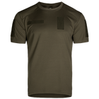 Футболка чоловіча тактична польова повсякденна футболка для спецсужб XXXL Оліва (OR.M_637) - зображення 1
