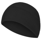 Шапка тактична флісова універсальна чоловіча шапка для спеціальних служб M Чорний (OR.M_356) - зображення 1