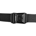 Ремінь тактичний розвантажувальний офіцерський портупея швидкозмінна 125см 5909 Чорний (OR.M_448) - зображення 4