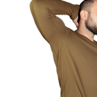 Лонгслив тактичечкий мужская футболка с длинным рукавом для силовых структур (XL) Койот (OR.M_856) - изображение 5
