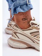 Жіночі кросівки Emare 40 Бежеві (5905677438178) - зображення 8