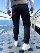 Мужские тактические штаны Карго весенние черные S - изображение 6