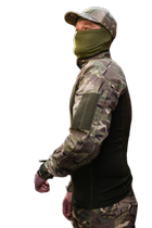 Тактична сорочка ubacs армійська для ЗСУ розмір XL Хакі - зображення 4