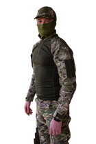 Тактическая рубашка ubacs армейская для ВСУ размер L Хаки - изображение 1
